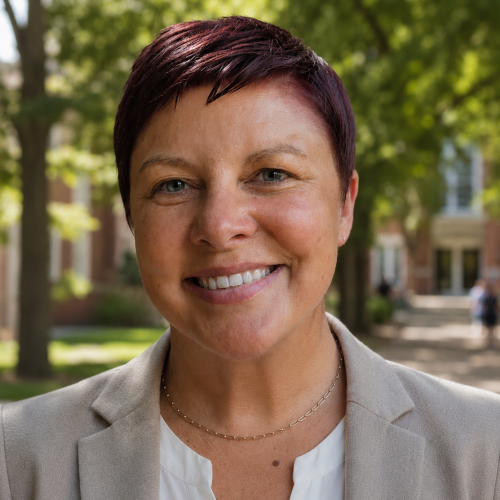 Professional headshot of Jaymee Woolhiser
